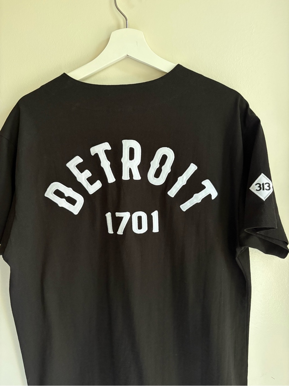 Detroit Baseball Jersey - Cotton
